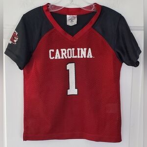 Rivalry Threads 91 Toddler South Carolina Gamecocks Jersey #1 - Size 3T - EUC